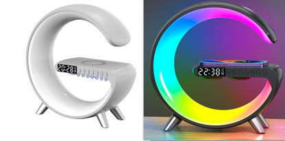 G-Shaped LED Bluetooth Lamp with Charger