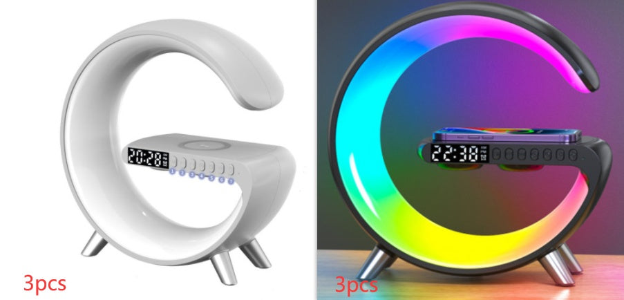 G-Shaped LED Bluetooth Lamp with Charger