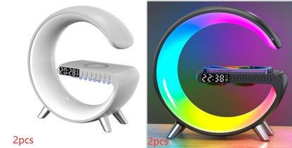 G-Shaped LED Bluetooth Lamp with Charger