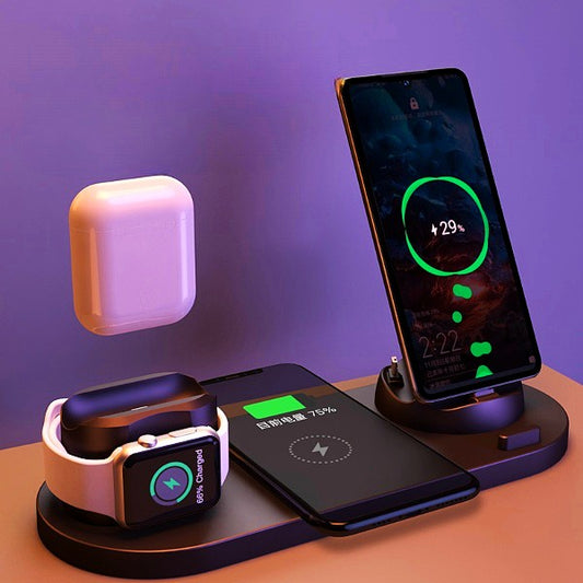 6-in-1 Wireless Fast Charging Dock